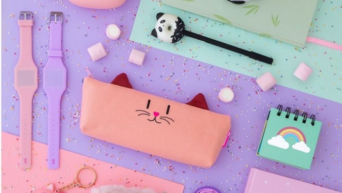 Cyfrowy silikonowy zegarek na rękę Miquelrius - Lavender